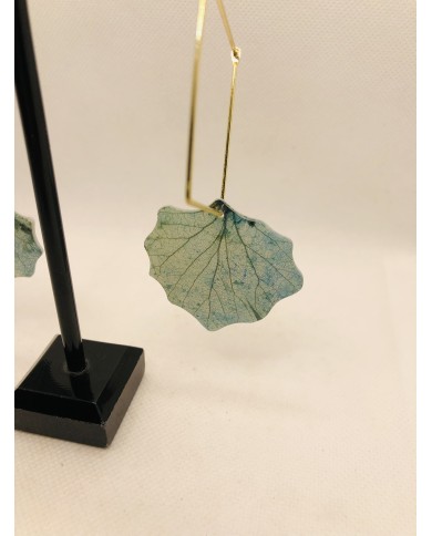 EDICIÓN LIMITADA pendientes de hoja natural