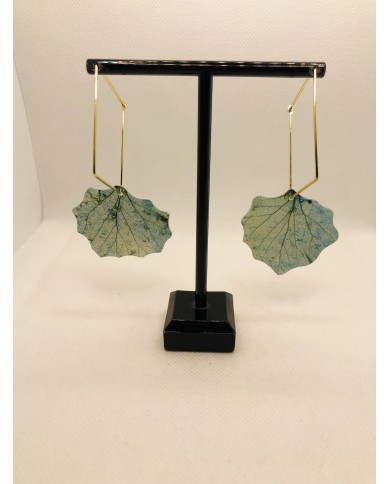 EDICIÓN LIMITADA pendientes de hoja natural