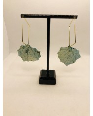 EDICIÓN LIMITADA pendientes de hoja natural