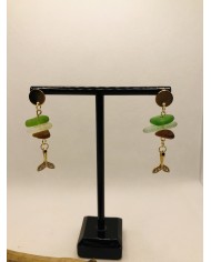 EDICIÓN LIMITADA pendientes de cristal marino o seaglass