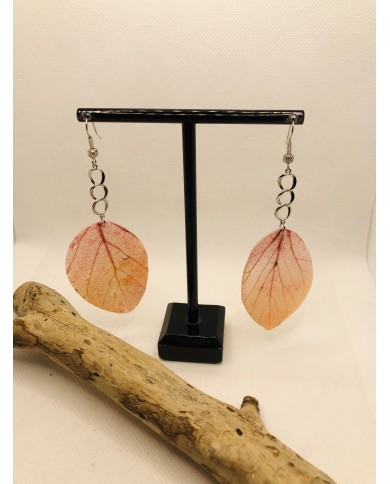 EDICIÓN LIMITADA pendientes artesanos de hoja natural