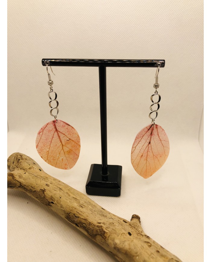 EDICIÓN LIMITADA pendientes artesanos de hoja natural