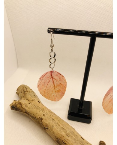 EDICIÓN LIMITADA pendientes artesanos de hoja natural