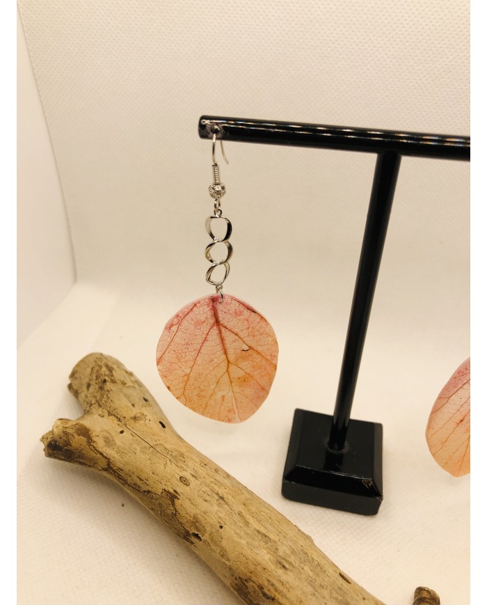 EDICIÓN LIMITADA pendientes artesanos de hoja natural