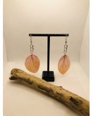 EDICIÓN LIMITADA pendientes artesanos de hoja natural