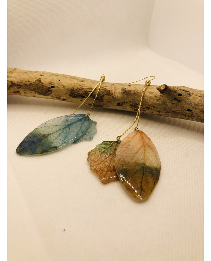 EDICIÓN LIMITADA pendientes de hoja