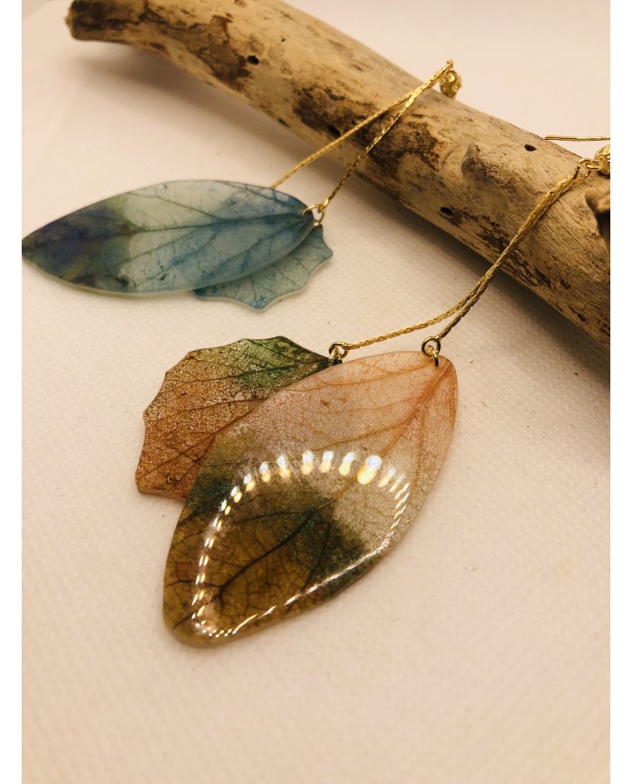 EDICIÓN LIMITADA pendientes de hoja