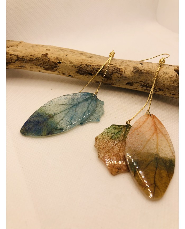 EDICIÓN LIMITADA pendientes de hoja