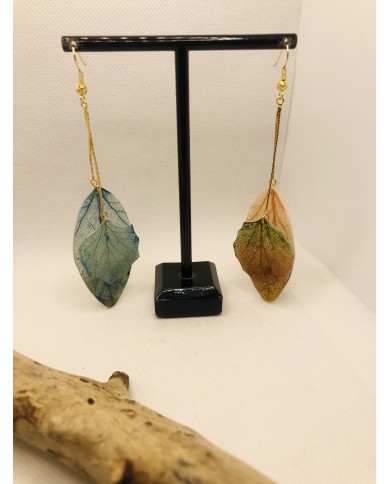 EDICIÓN LIMITADA pendientes de hoja