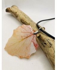 COLLAR artesano de hoja natural