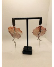 EDICIÓN LIMITADA pendientes artesanos de hoja natural
