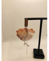 EDICIÓN LIMITADA pendientes artesanos de hoja natural