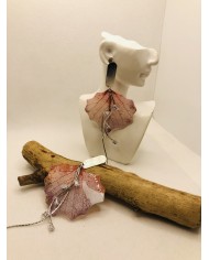 EDICIÓN LIMITADA pendientes artesanos de hoja natural