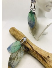 EDICICÓN LIMITADA pendientes  artesanos de hoja natural