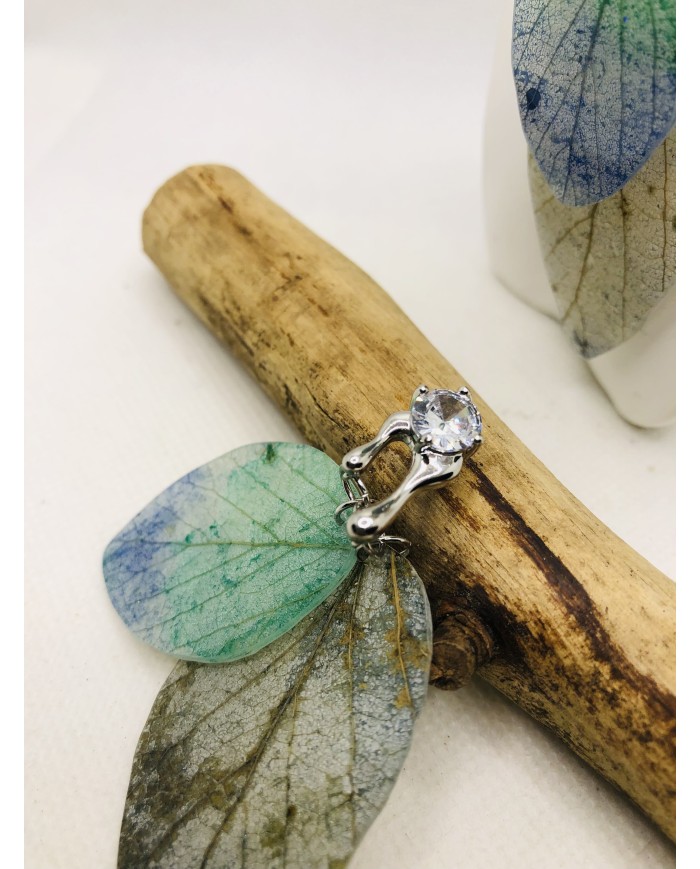 EDICICÓN LIMITADA pendientes  artesanos de hoja natural