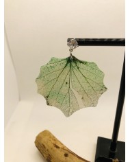 EDICIÓN LIMITADA pendientes artesanos de hoja natural