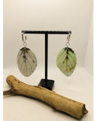 EDICIÓN LIMITADA pendientes artesanos de hoja natural