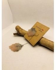 EDICIÓN LIMITADA pendientes de hoja natural