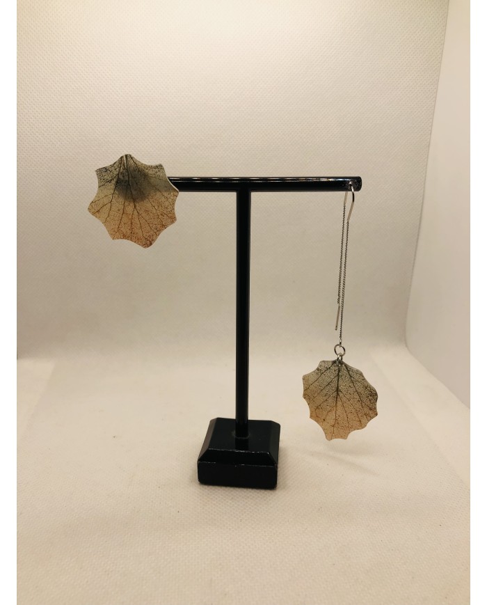 EDICIÓN LIMITADA pendientes de hoja natural