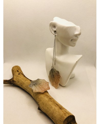 EDICIÓN LIMITADA pendientes de hoja natural