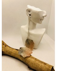 EDICIÓN LIMITADA pendientes de hoja natural