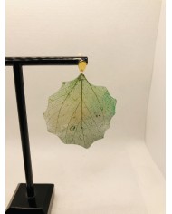EDICIÓN LIMITADA pendientes artesanos de hoja natural